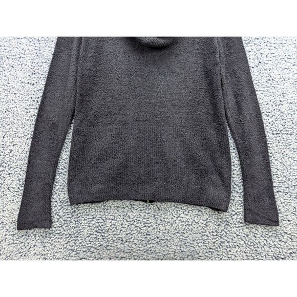 Barefoot Dreams Cozychic Lite Full Zip Hoodie Size L Black - Picture 7 of 11